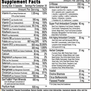 immuno 150 supplement facts