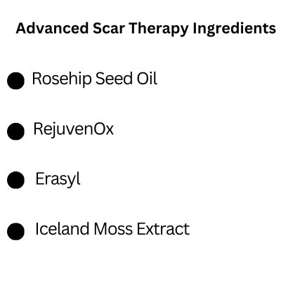 advanced scar therapy supplement facts