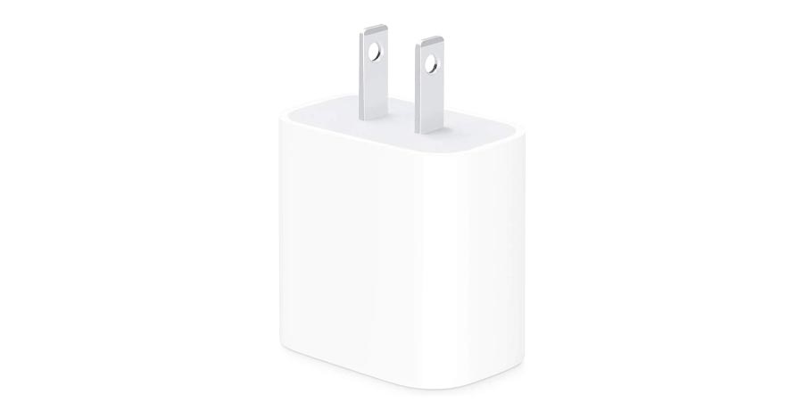 Revisión del adaptador de corriente USB-C de 20 W de Apple.