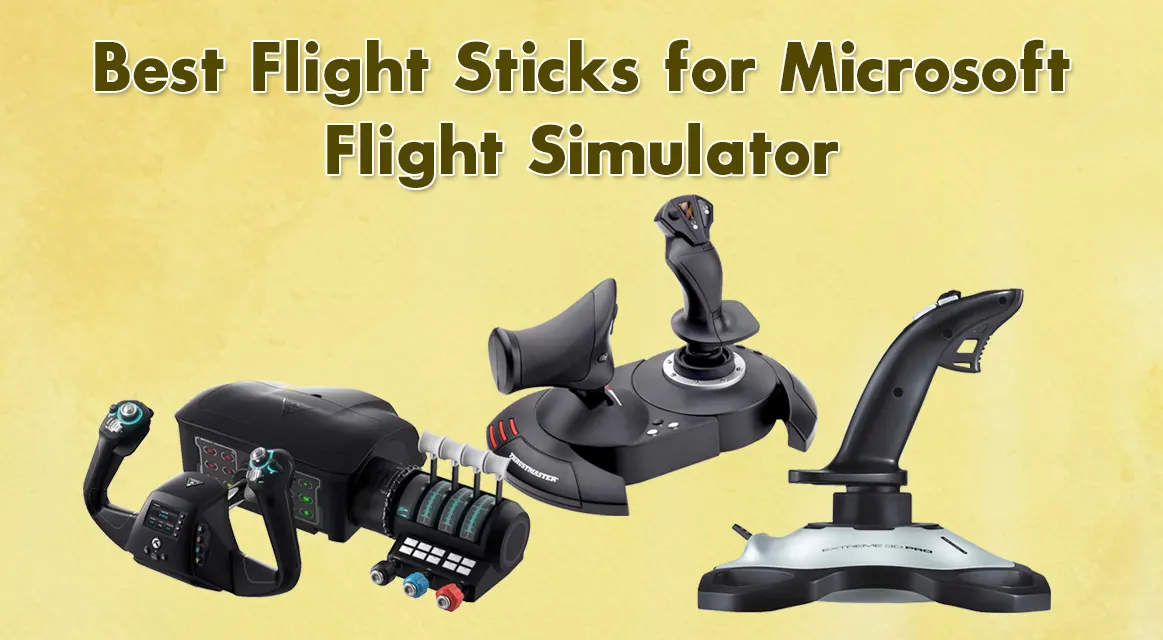 Los mejores palos de vuelo para Microsoft Flight Simulator