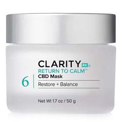 CLARITYRX Return to Calm CBD Mask