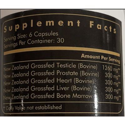 heart and soil supplement facts