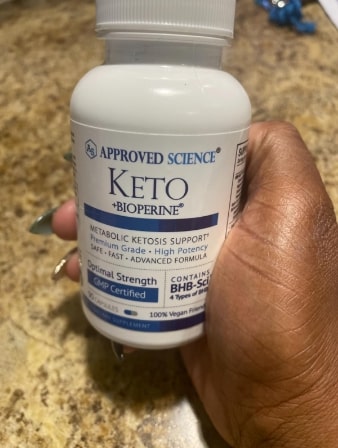 Real Customer review of Approved Science Keto