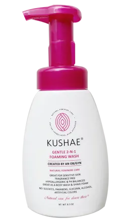 Kushae Gentle 2-N-1 Foaming Feminine Wash