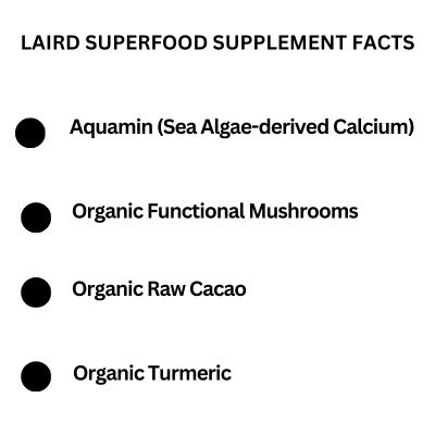 Laird Superfoods Supplement Facts