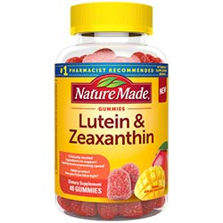 Von der Natur hergestellte Lutein- und Zeaxanthin-Gummis