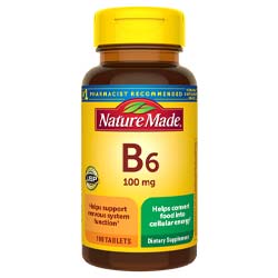 Tabletas de vitamina B6 hechas por la naturaleza