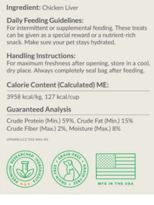 Nutra Bites Cat Supplement Facts