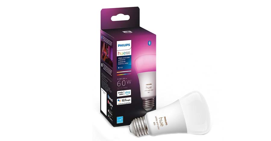 Philips Hue Bluetooth White and Color Ambiance Bulb