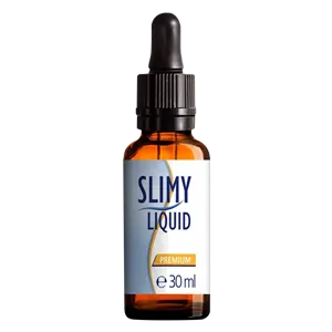 Bottle of green liquid labeled Slimy Liquid with text '30 ml'