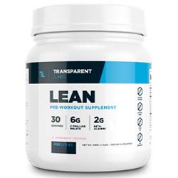 Suplemento LEAN PRE-ENTRENAMIENTO de Transparent Labs