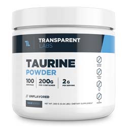 Transparent Labs Taurine Powder