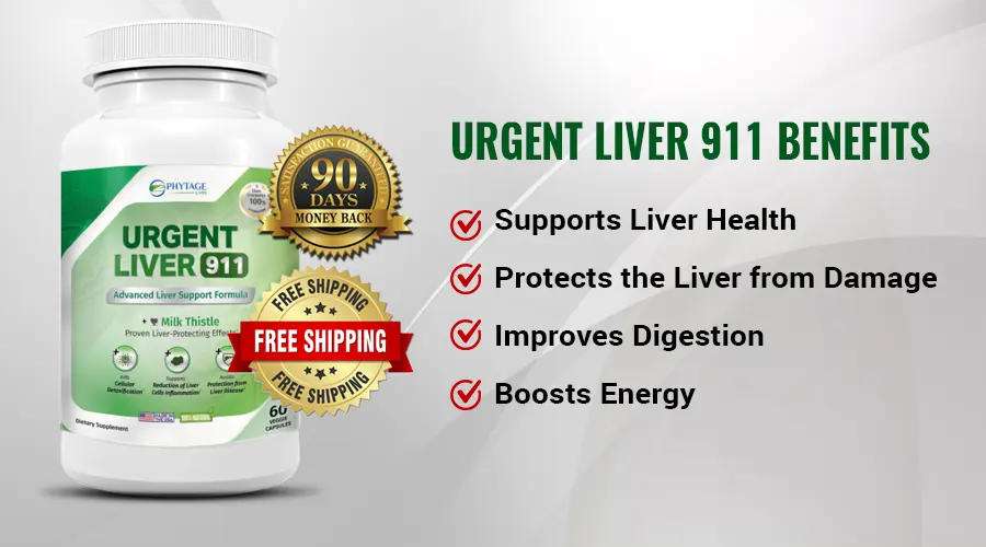 Urgent Liver 911 Benefits