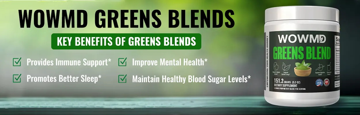 Wowmd Greens Blend Benefit